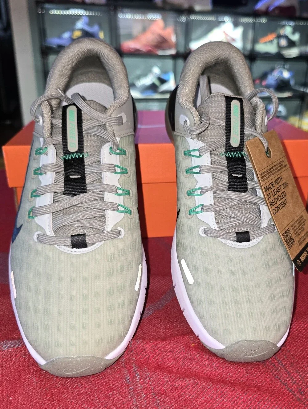 Nike Free Golf NN - Light Army/Black-Light Silver - SKU Fn0332-300